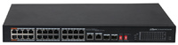 PFS3226-24ET-240  |  DAHUA  -  Switch Fast Ethernet 24 PoE 240W + 2 UPLINK + 2 SFP Combo