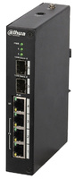 PFS4206-4P-96  |  DAHUA  -  Swicht PoE de 3 puertos Gigabit Ethernet PoE + 2 puertos 1000Base-X SFP + 1 puerto uplink Gigabit Ethernet PoE
