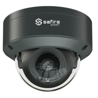 SF-IPD040-4B1-GREY   |  SAFIRE  -  Cámara Domo IP  |  4 Mpx  |  Lente 2,8 mm  |  Leds IR 30 metros  