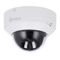 SF-IPD040A-4E1   |  SAFIRE  -  Cámara IP domo  |  4 Mpx  |  Lente 2,8mm  |  Leds IR 30 metros  |  Micrófono integrado  |  TrueSense