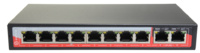 SF-SW1008POE-96  |  Swicht PoE de 8 puertos Base-T + 2 Uplink 10/100  |  No Gestionable - 96W