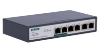SW0604POE-800M-60W  |  Switch 4 puertos PoE+ RJ45 10/100 Mbps + 2 puertos RJ45 Gigabit  |   60W