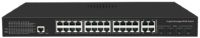 SW3224POE-MGC-300  |  Switch PoE Gestionable  |  24 puertos RJ45 Gigabit + 4 puertos RJ45 Combo Gigabit + 4 puertos SFP Combo Gigabit