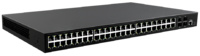 SW5248-MGF-600  |  Switch PoE Gestionable  |  48 puertos PoE + 4 Gigabit SFP  |  10/100/1000 Mbps  |  30 W por puerto 802.3af/at / Máximo 600W