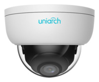 UV-IPC-D124-PF40  |  UNIARCH   -  Cámara IP Domo  |  4 Mpx  |  Óptica fija   |  Leds IR 30 metros