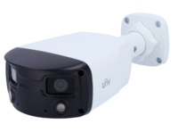 UV-IPC2K24SE-ADF40KMC-WL-I0  |  UNIVIEW   -  Cámara IP Bullet   |  4 Mpx  |  Lente dual 4 mm  |  LEDs de luz blanca - Alcance 30 m metros  |  Micrófono y Altavoz integrados