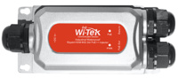 WI-POE56-60W-O  |  WI-TEK  -  Inyector PoE para Exterior  |  1 Puerto de salida PoE de 60W  |  1 puerto de datos 1000Mbps |  IP68